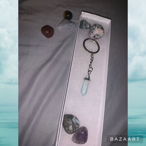 Amazonite Keychain! - Picture 3 of 3